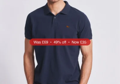 Next Aubin Blue Croft Polo Shirt - 49% Off in Ireland