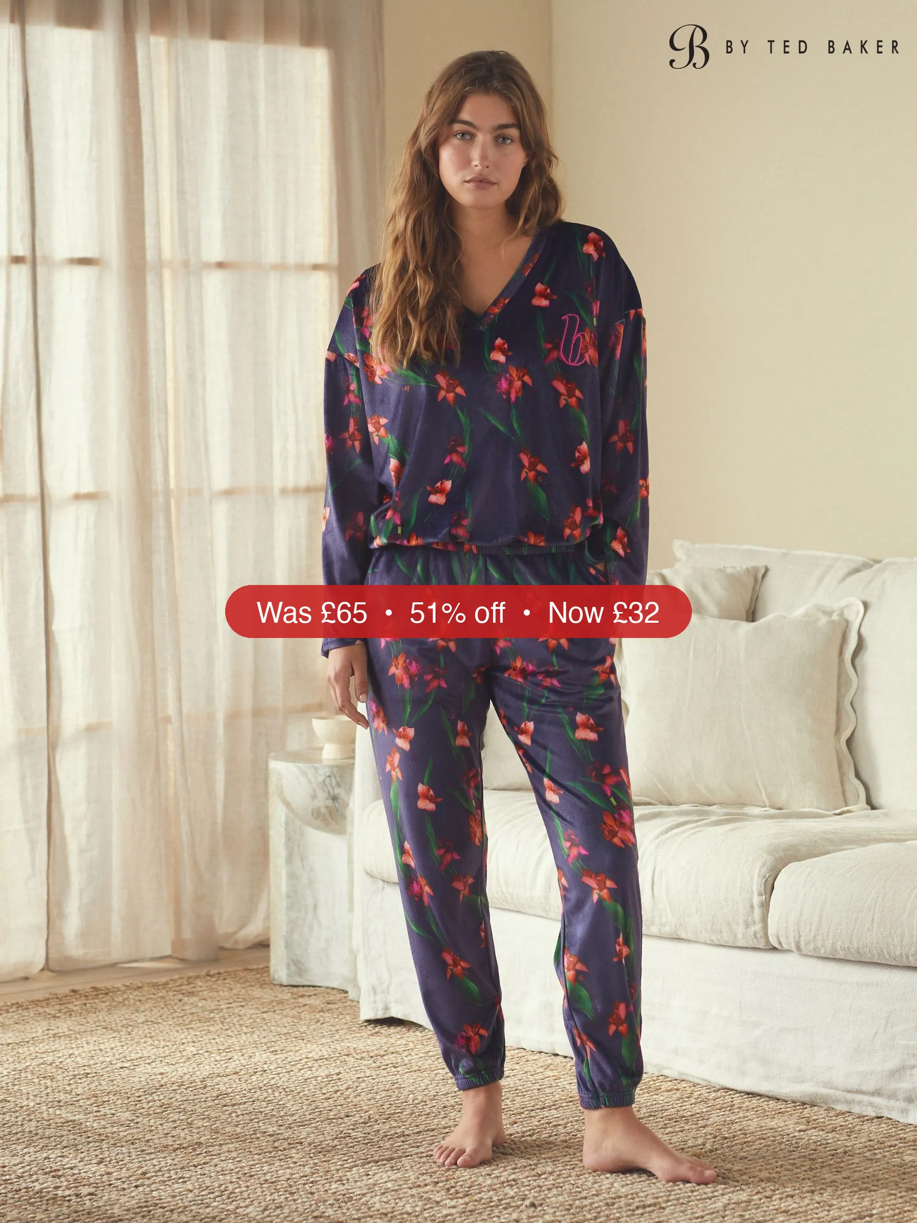 Next B by Ted Baker Cosy Twosie Pyjamas – 51% Off