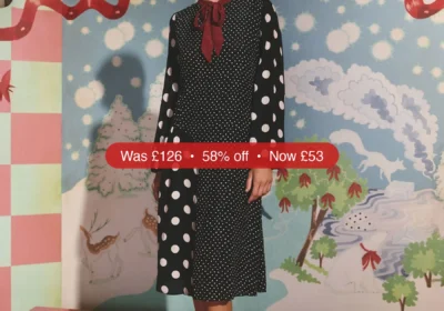 Free ad: Next Cath Kidston Black Spot Long Sleeve Midi Dress with Bow Detail - 58% Off in Ireland. Next Cath Kidston Black Spot Long Sleeve Midi Dress with Bow Detail - 58% Off in Ireland