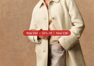Next Ecru Cream Dolly Coat - 55% Off in Ireland