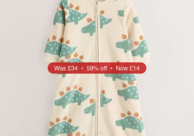 Free ad: Next Ecru Dinosaur 2.5 TOG Fleece Baby Sleep Bag - 59% Off in Ireland. Next Ecru Dinosaur 2.5 TOG Fleece Baby Sleep Bag - 59% Off in Ireland