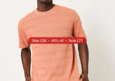 Free ad: Next FatFace Bexley Relaxed Fit Coral Pink Textured Stripe Tshirt - 40% Off in Ireland. Next FatFace Bexley Relaxed Fit Coral Pink Textured Stripe Tshirt - 40% Off in Ireland