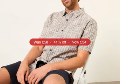 Free ad: Next FatFace Washed Black Short Sleeve Floral Block Print Shirt - 41% Off in Ireland. Next FatFace Washed Black Short Sleeve Floral Block Print Shirt - 41% Off in Ireland