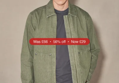Next Green EDIT Zip Through Jacket - 56% Off in Ireland