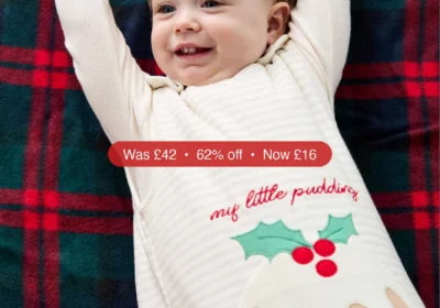 Next JoJo Maman Bébé Natural Little Pudding Appliqué Sleeping Bag - 62% Off in Ireland