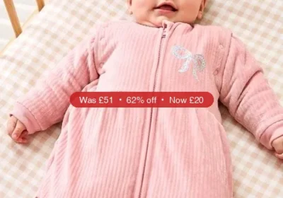 Free ad: Next JoJo Maman Bébé Pink Ribbed Velour 3.5 Tog Baby Sleeping Bag - 62% Off in Ireland. Next JoJo Maman Bébé Pink Ribbed Velour 3.5 Tog Baby Sleeping Bag - 62% Off in Ireland