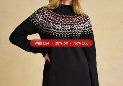 Free ad: Next Joules Alba Black Intarsia Knitted Dress - 30% Off in Ireland. Next Joules Alba Black Intarsia Knitted Dress - 30% Off in Ireland