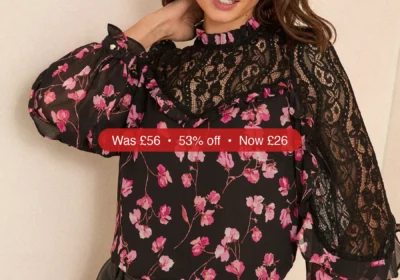 Free ad: Next Love & Roses Black Floral Print Crew Neck Lace Yoke Long Sleeve Blouse - 53% Off in Ireland. Next Love & Roses Black Floral Print Crew Neck Lace Yoke Long Sleeve Blouse - 53% Off in Ireland