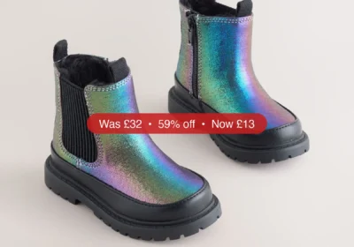Next Multi Rainbow Chunky Chelsea Ankle Boots - 59% Off in Ireland