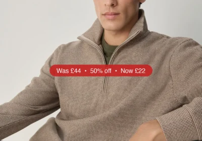 Free ad: Next Neutral Brown Dogtooth Long Sleeve Quarter Zip Jumper - 50% Off in Ireland. Next Neutral Brown Dogtooth Long Sleeve Quarter Zip Jumper - 50% Off in Ireland