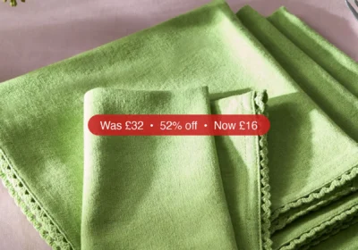 Free ad: Next Nina Campbell Set of 4 Green Lace Trimmed Napkins - 52% Off in Ireland. Next Nina Campbell Set of 4 Green Lace Trimmed Napkins - 52% Off in Ireland