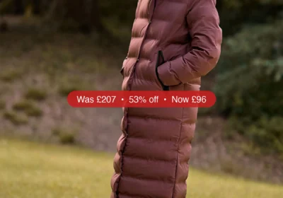 Next Pink Elements Waterproof Padded Coat - 53% Off in Ireland