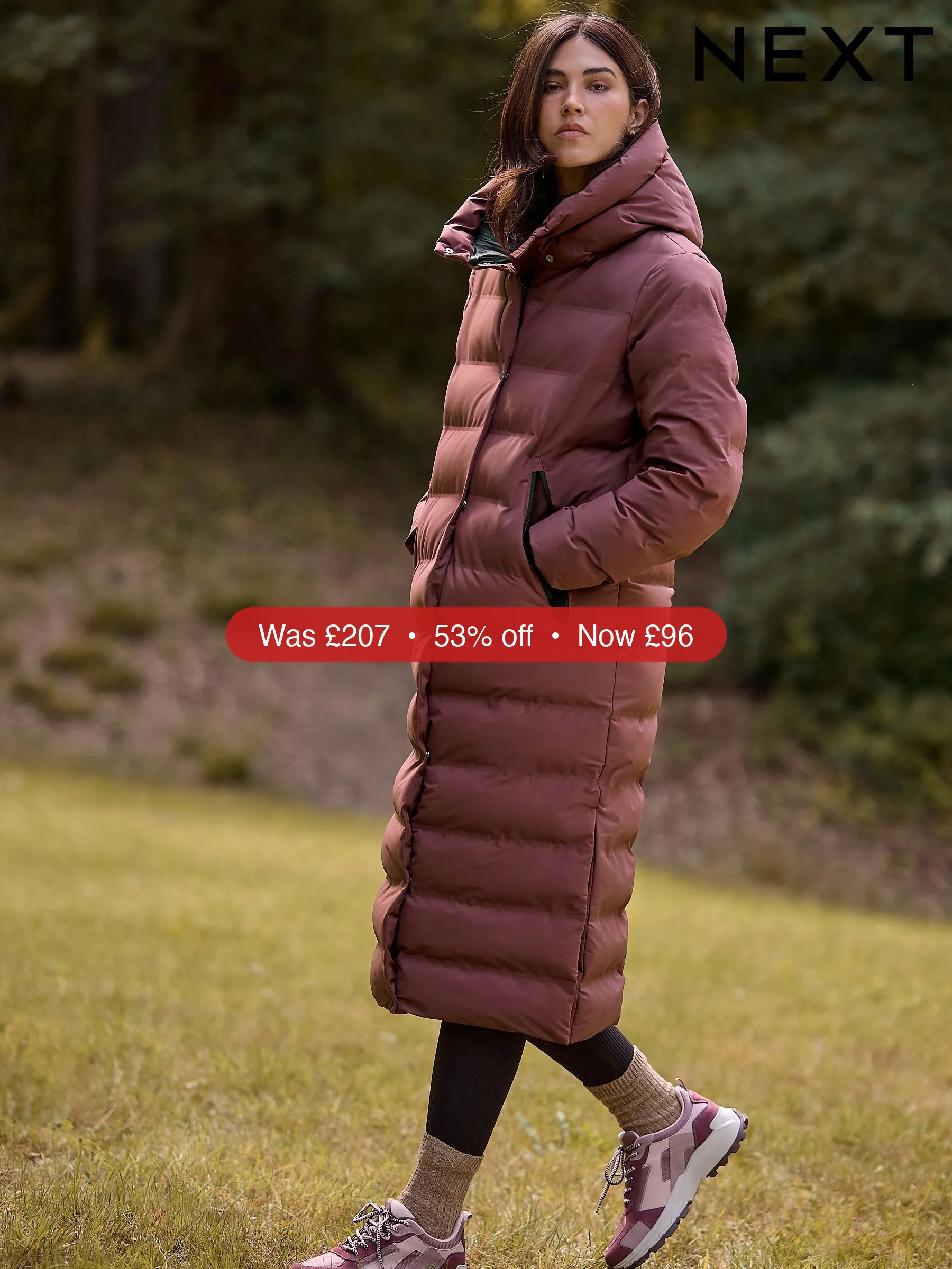 Next Pink Elements Waterproof Padded Coat – 53% Off