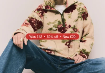 Free ad: Next Pink Floral Print Soft Touch Cosy Teddy Borg Quarter Zip Fleece - 52% Off in Ireland. Next Pink Floral Print Soft Touch Cosy Teddy Borg Quarter Zip Fleece - 52% Off in Ireland