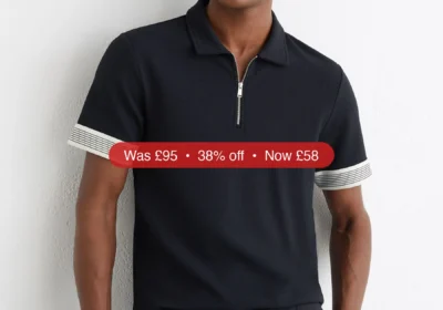 Free ad: Next Reiss Navy Bruno Sleeve-Trim Half-Zip Polo Shirt - 38% Off in Ireland. Next Reiss Navy Bruno Sleeve-Trim Half-Zip Polo Shirt - 38% Off in Ireland