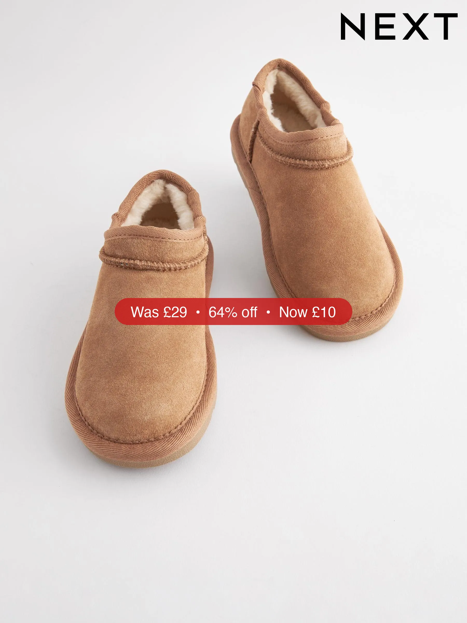 Next Tan Brown Suede Shoot Shoes – 64% Off
