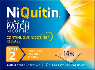 NiQuitin Nicotine Patches 14mg – Step 2 Best Deal