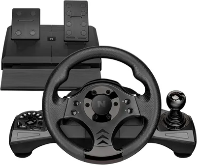 Nitho Drive Pro V16 रेसिंग व्हील और पेडल सेट MLT-DP16-K, PC/PS3/PS4/Xbox1/Switch के लिए