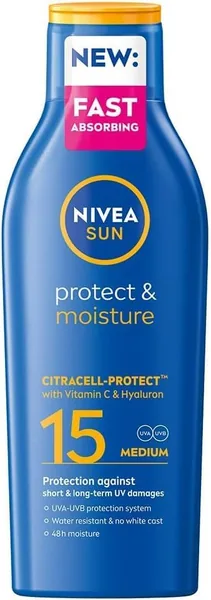 NIVEA SUN Solskenscrem Protekt och Hydration SPF15 200 ml Best Price