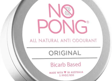 Free ad: No Pong Original All-Natural Cream Deodorant 85g in New Zealand. No Pong Original All-Natural Cream Deodorant 85g in New Zealand