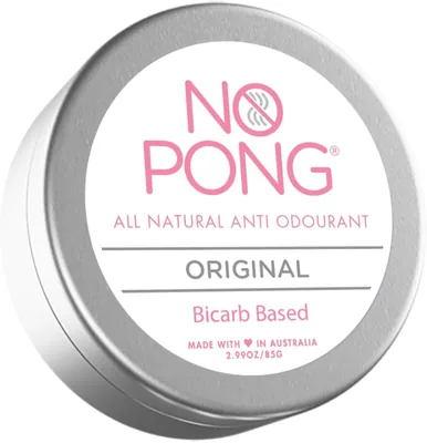 No Pong Original All-Natural Cream Deodorant 85g