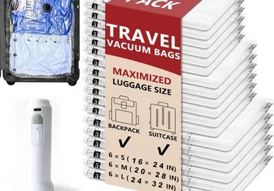 Ofrdncy Travel Vacuum Bags with Portable Pump, 18-Piece Combo (6L/6M/6S) for Efficient Packing in Qatar