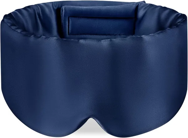 OLESILK 100% Molt Kläder Slepmaska Med Justerbar Headband, Stor Slepmaska och Blindfalda för Han och Hon, 4.4/5 Stjärnor från 2639 Kundrecensioner