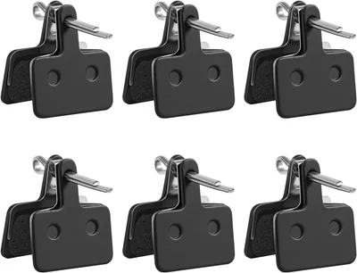 Omtofo 6 Paia di Pastiglie Freno Bicicletta, Semi-Metalliche ad Alte Prestazioni per Shimano B01S B03S B05S MT200 MT400 MT500 T67 – 10% di Sconto