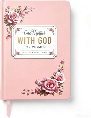 One Minute With God for Women: 365 Daily Devotions & Prayer Journal, Best Deal