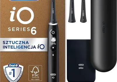 Oral-B iO 6 Czarna szczoteczka elektryczna z akcesoriami in Poland