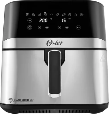Oster® Freidora de Aire Digital con Recubrimiento DiamondForce, 7.5L, 10 Programas Automáticos – 38% Off