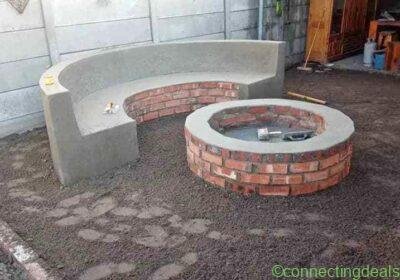 Outside braai and sitting Areas in Cape Town