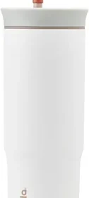 Owala Stainless Steel Triple Layer Insulated Travel Tumbler, 24 oz Grey/White, 9% Off in Singapore