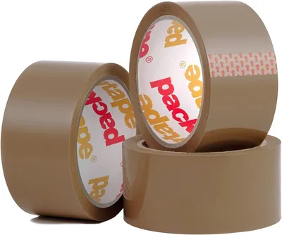 Packatape Brown Packaging Tape – 3 Rolls 48mm x 66m Best Deal