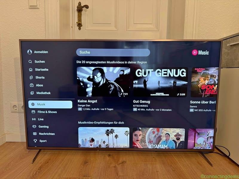 Panasonic 55 Zoll (139cm) UHD 4K Smart TV