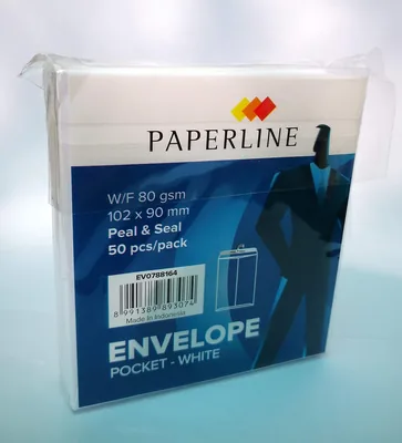 Paperline White Envelope 102×90 mm – 50% Off