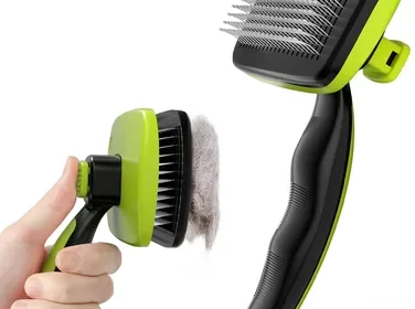 Pecute Self Cleaning Slicker Brush Best Deal in United States