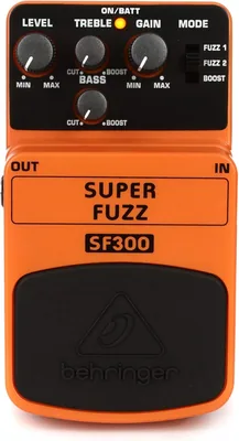 Pedal de distorsión para guitarra Behringer SF300 Naranja – Mejor Trato