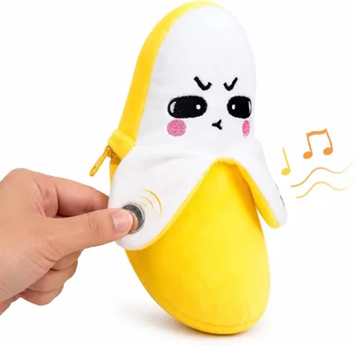 Pelúcia Musical Interativa Sensorial Infantil Banana Morango – Melhor Preço – Amazon