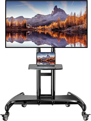 Perlegear Rolling TV Stand 35% Off