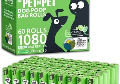 PET N PET 60 Rolls Dog Poop Bags 1080 Count in New Zealand