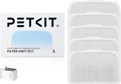 PETKIT Filters Voor Drinkfontein, 5 Stuk, Geschikt voor EVERSWEET MAX Draadloze Kat Fontein, Actief Kool, Hoog Efficiënt F in Netherlands