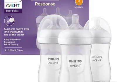 Free ad: Philips Avent Natural Response Flask - 3x 260 ml Babyflaskar för nyfödde och äldre, BPA-fritt, 1+ måneder (Model SCY903/0) in Sweden. Philips Avent Natural Response Flask - 3x 260 ml Babyflaskar för nyfödde och äldre, BPA-fritt, 1+ måneder (Model SCY903/0) in Sweden