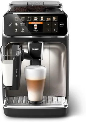 Philips Series 5500 Coffee Machine + Aqua Filter – 20 Drinks, 1.8L, LatteGo