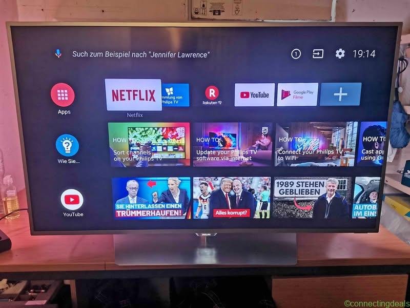 Philips TV 49 Zoll UHD 4K Android