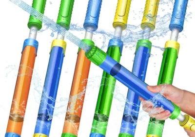 Free ad: Pistola de Agua para Niños 6 en 1, Pistola de Agua de 32 cm con Alcance de 8-10M, Juego de Pistolas de Agua Coloridas para Niños in Portugal. Pistola de Agua para Niños 6 en 1, Pistola de Agua de 32 cm con Alcance de 8-10M, Juego de Pistolas de Agua Coloridas para Niños in Portugal