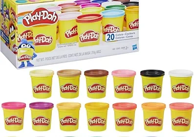 Free ad: Play-Doh A7924EUC Super Farben Set (20 Stück), Modelliermasse für kreative Fantasie in Denmark. Play-Doh A7924EUC Super Farben Set (20 Stück), Modelliermasse für kreative Fantasie in Denmark