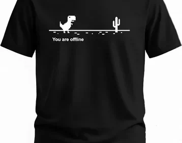 Playera HOMBRE Rott Wear No Internet You Are Offline in Mexico