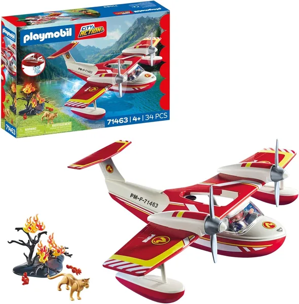Playmobil Feuerretter-Seeflugzeug – 43% Rabatt