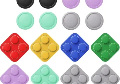 PlayVital Protectores de Silicona para Botones y Agarre para el Pulgar para Nintendo Switch 2, Tapas de Botones Direccionales - 15% Descuento in Mexico